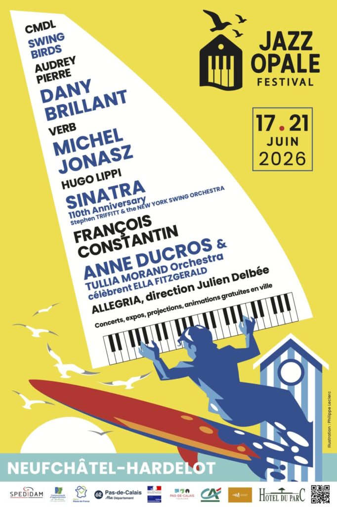 Affiche Jazz Opale festival 2026