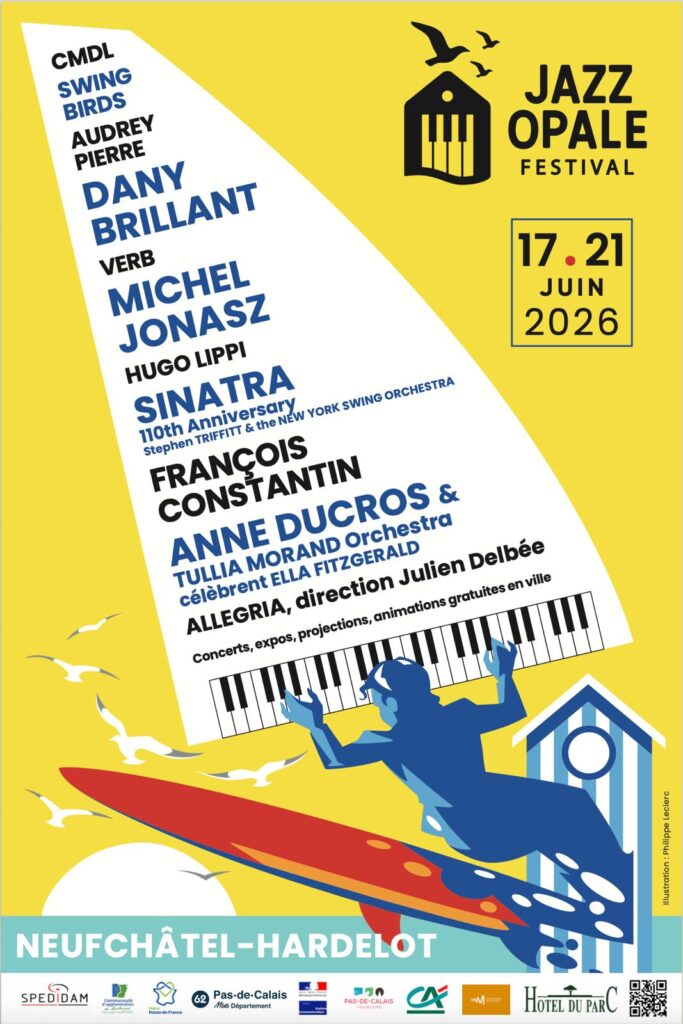 Affiche Jazz Opale festival 2026