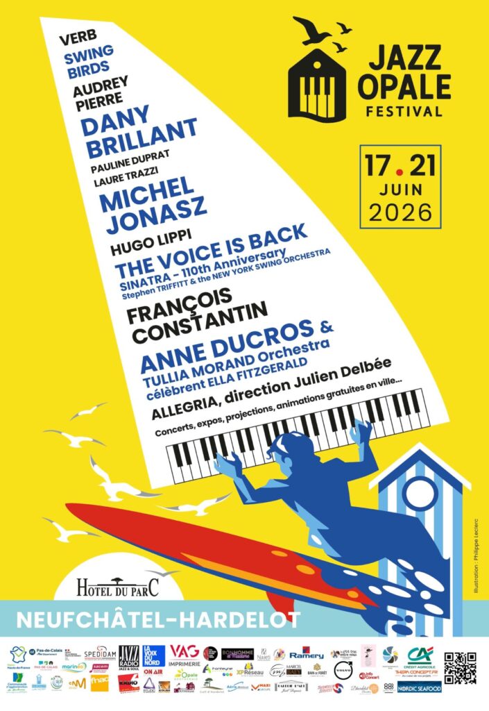 Affiche Jazz Opale festival 2026