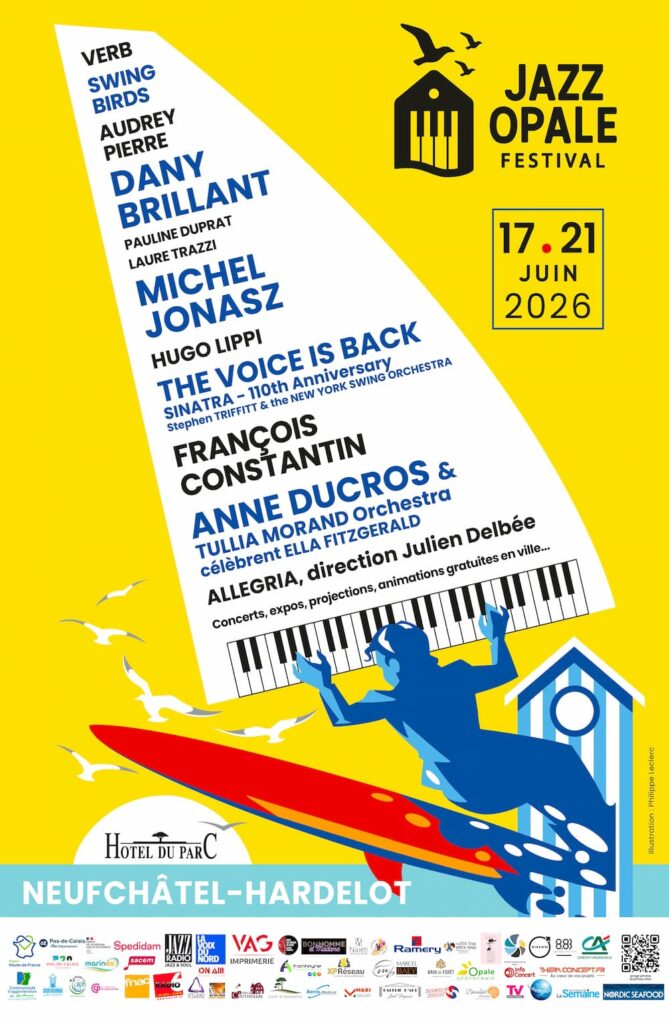 Affiche Jazz Opale festival 2026