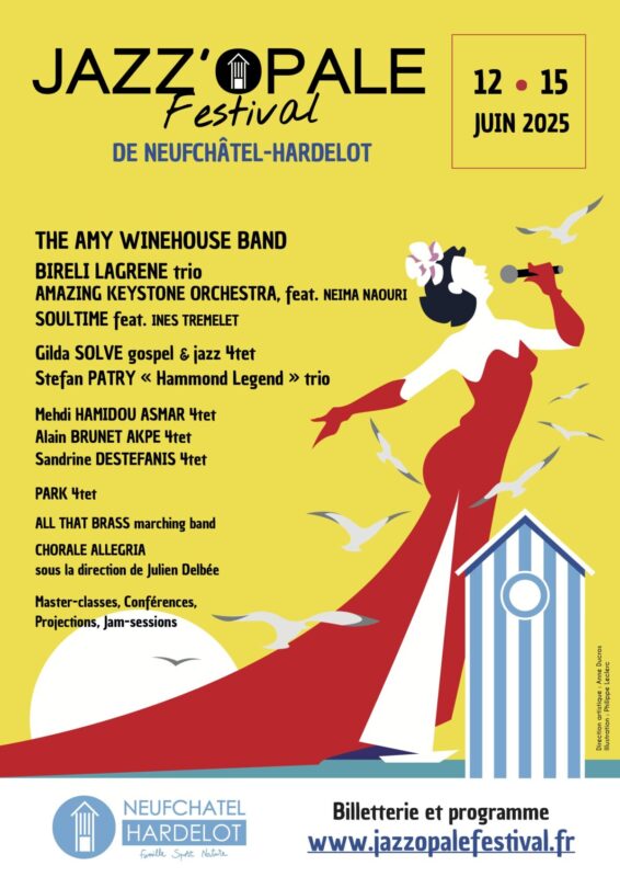 Affiche Jazz Opale Festival 2025